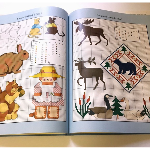 Two-Hour Country Cross-Stitch : Over 500 Designs by Susie Steadman (1996,... - Picture 7 of 16